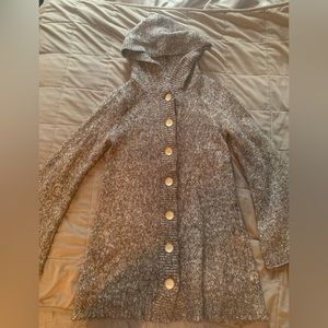 prAna brand gray cardigan